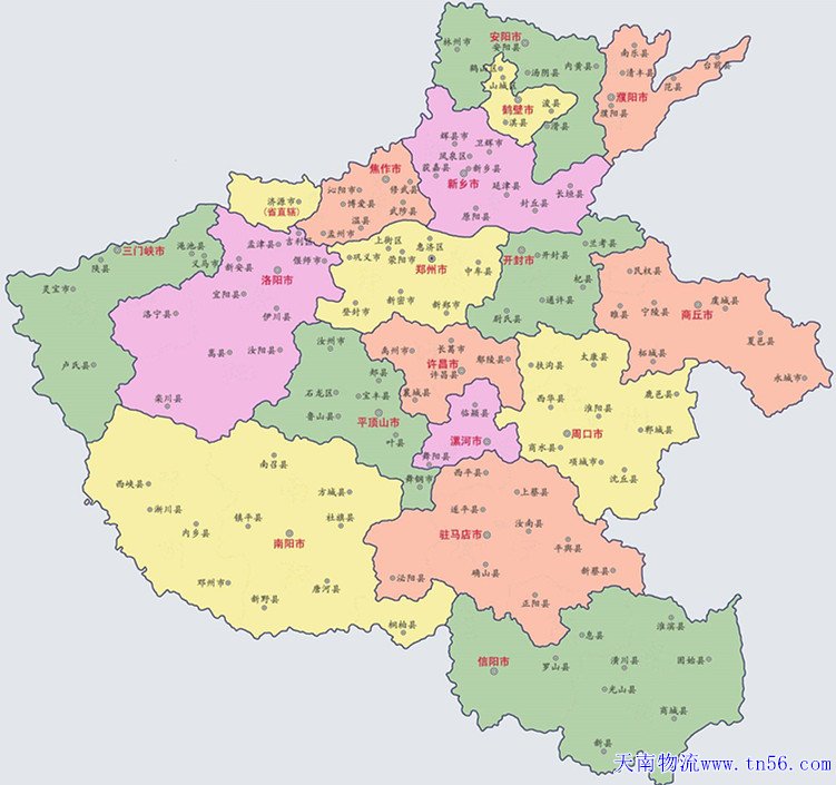 河南省地圖www.sk-kk.com